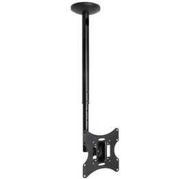 Supporto da soffitto girevole/inclinabile/livellabile TooQ LPCE2301TSLI-B per TV da 23-42"/fino a 30 kg