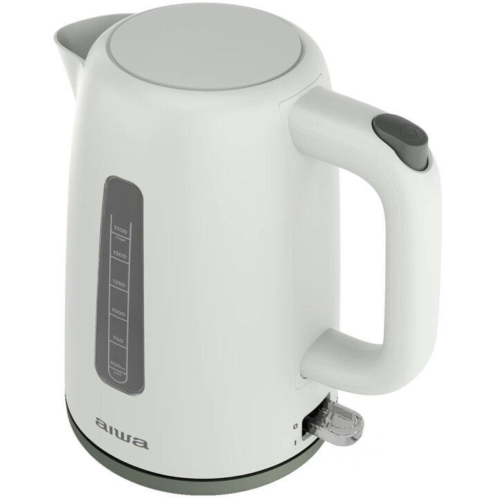 Aiwa Mizuchi AKT-2000 Kettle 2200W Capacity 1.7L Level Window White