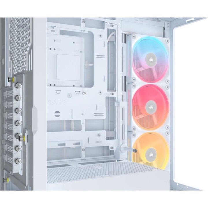 PC Tower Corsair 4500X LX-R RGB Tempered Glass White Midi Tower 2x140mm USB-C Tempered Glass