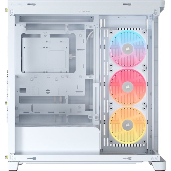 Tour PC Corsair 4500X LX-R RGB Verre Trempé Blanc Midi Tower 2x140mm USB-C Verre Trempé