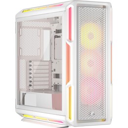 PC Tower Corsair iCUE LINK 5000T LX RGB Torre Média EATX Vidro Temperado USB-C Branco