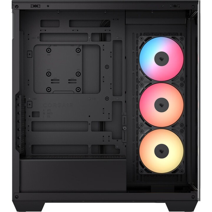 Boitier PC Corsair 3500X RS-R ARGB, Moyen Tour, Noir, 3 Ventilateurs, Verre Trempé