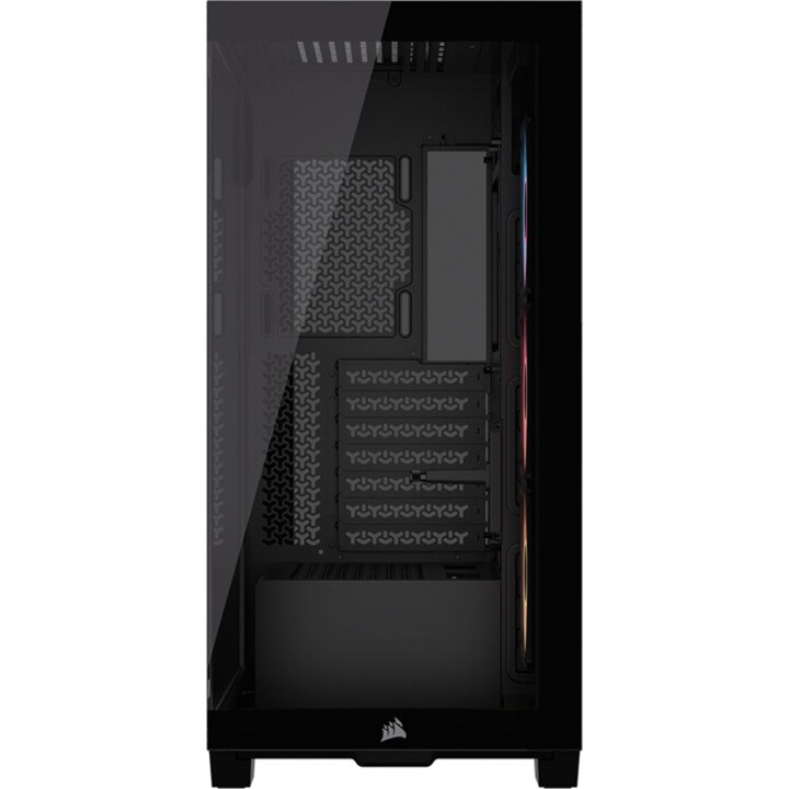 Boitier PC Corsair 3500X RS-R ARGB, Moyen Tour, Noir, 3 Ventilateurs, Verre Trempé