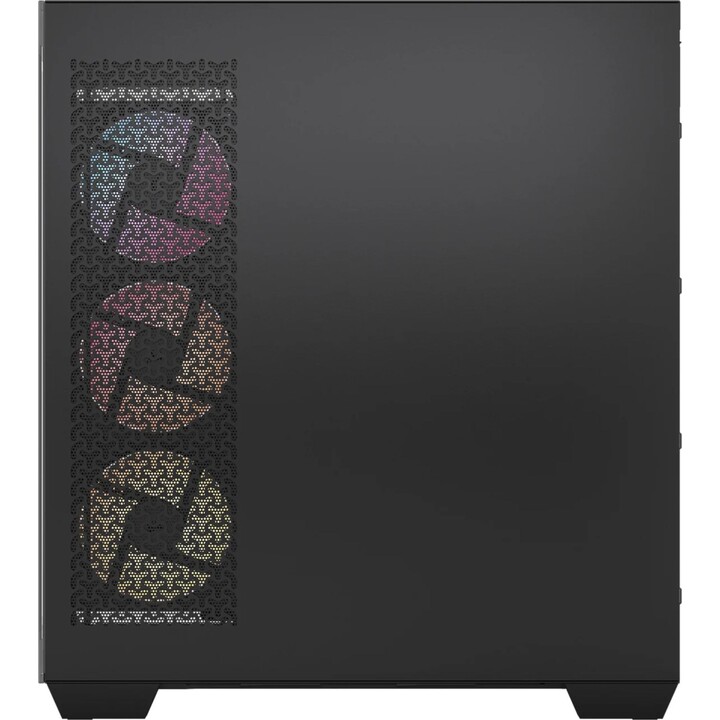 Tour PC Corsair 3500X LX-R RGB avec verre trempé, 3 ventilateurs, support E-ATX, noir