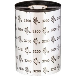 Zebra 3200 Wax/Resin nastro termico 74 m Nero