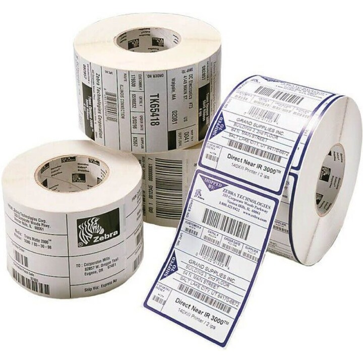 Etiquetas de poliéster 102x25mm Zebra Z-Ultimate 3000T White