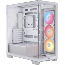 Torre PC Caja PC CORSAIR 3500X RS-R ARGB Semitorre Blanco 3 Ventiladores Vidrio Templado