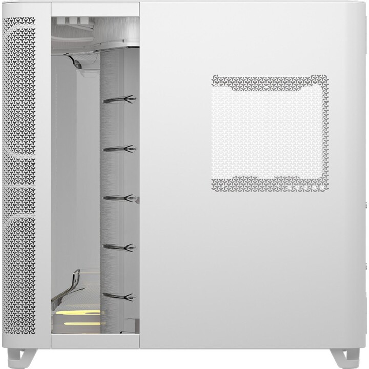 Corsair AIR 5400 LX-R Link RGB Triple Chamber Tempered Glass Case, White