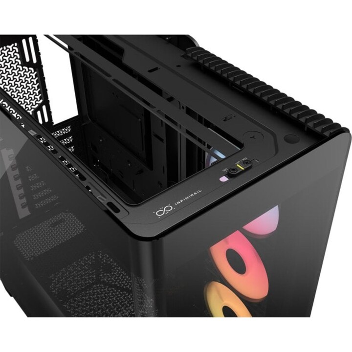 Torre PC Torre Corsair 4500X RS-R ARGB Cristal Templado Midi Tower Negro USB 3.2 ATX 3x120mm