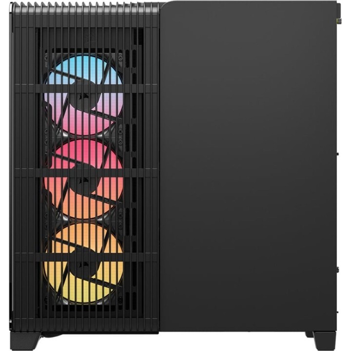 Torre PC Torre Corsair 4500X RS-R ARGB Cristal Templado Midi Tower Negro USB 3.2 ATX 3x120mm
