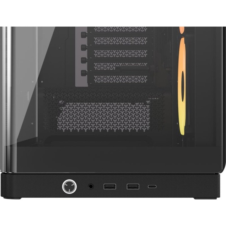 Corsair 4500X LX-R RGB ATX Mid Tower Carcasa para pc cristal templado, 2 conectores de 140 mm