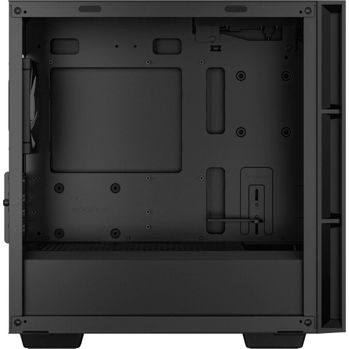 DeepCool CH360 PC Tower with Tempered Glass and USB 3.2 - Black