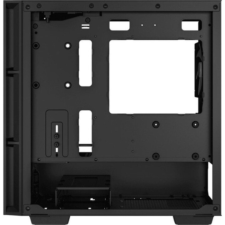 DeepCool CH360 PC Tower with Tempered Glass and USB 3.2 - Black