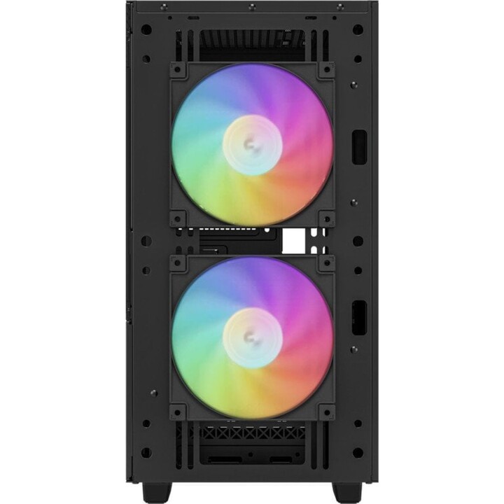 Tower PC DeepCool CH360 con vetro temperato e USB 3.2 - nero
