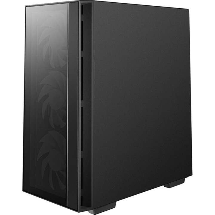 Boîtier mi-tour Deepcool Matrexx 55, synthétique ABS, filtre anti-poussière SPCC, noir