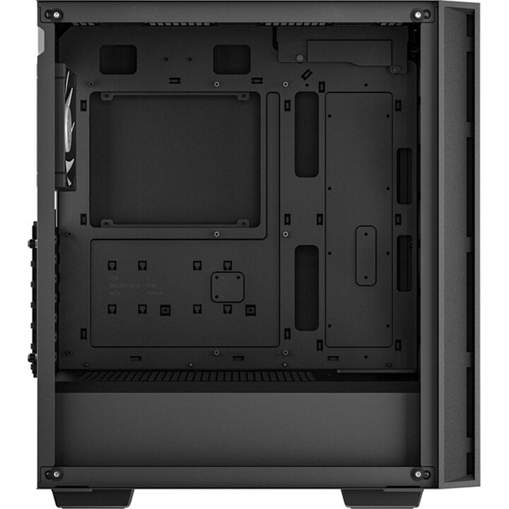 Boîtier mi-tour Deepcool Matrexx 55, synthétique ABS, filtre anti-poussière SPCC, noir