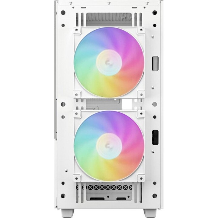 DeepCool CH360 PC Tower, Tempered Glass, USB 3.2, White