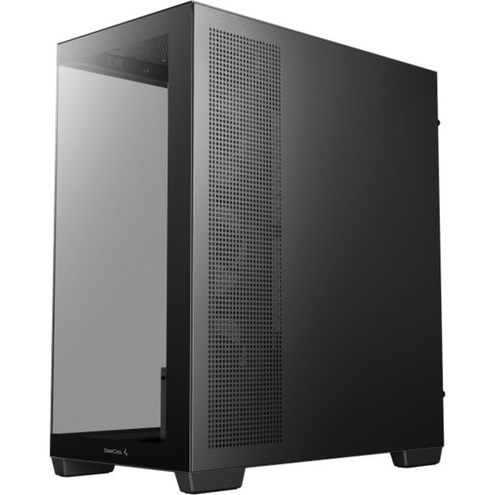 Torre PC Caja DeepCool CG580 4F Negra ATX Vidrio Templado 4 Ventiladores RGB
