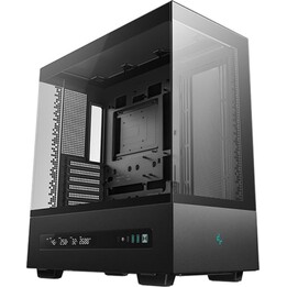 DeepCool CH690 DIGITAL ATX PC Tower Case, Black, 8 Slots, Glass/Mesh, USB-C, GPU, 450mm