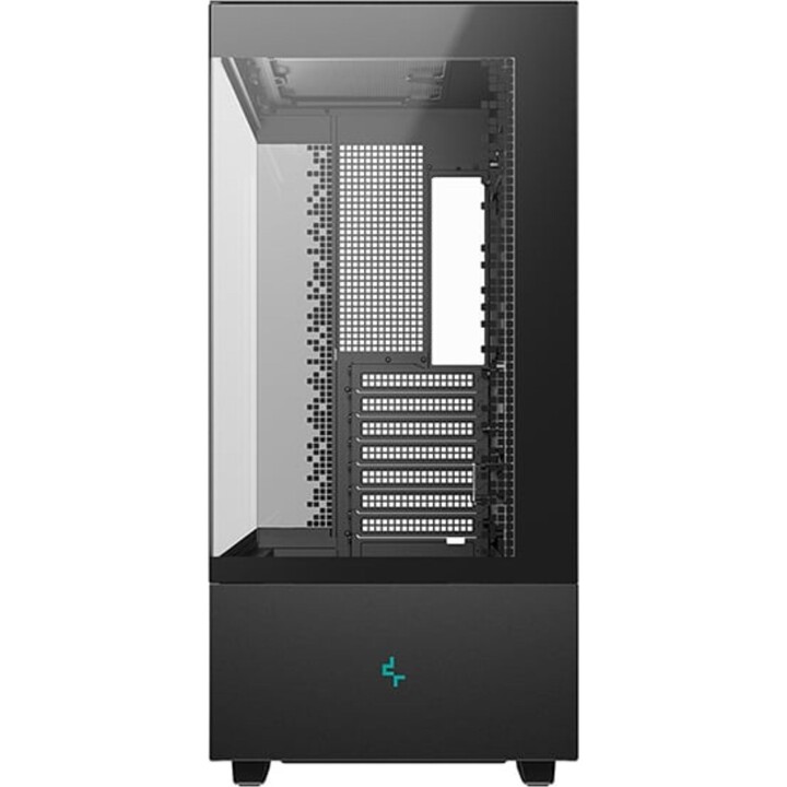 DeepCool CH690 Custodia Tower per PC DIGITALE ATX, Nero, 8 Slot, Vetro/Mesh, USB-C, GPU, 450 mm