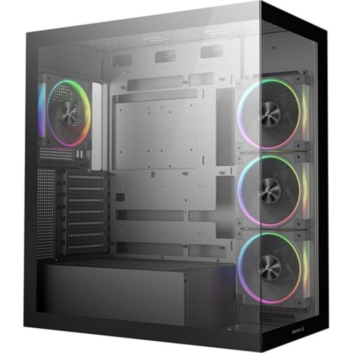 Tower PC Case DeepCool CG580 4F V2 ATX Black Tempered Glass RGB Gaming