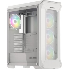 Genesis Irid 505 V2 ARGB Midi Tower PC Tower Vetro temperato USB 3.0 Bianco