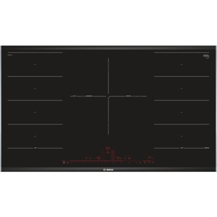 Bosch Serie 8 PXV975DC1E Kochfeld Schwarz Integriert 90 cm Zonen-Induktionskochfeld 5 Zone(n)