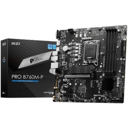 Intel-Mainboard MSI PRO B760M-P DDR4 LGA 1700