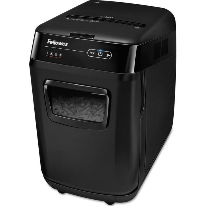 Fellowes AutoMax 200M - Distruggidocumenti automatico a microtagli, 200 fogli