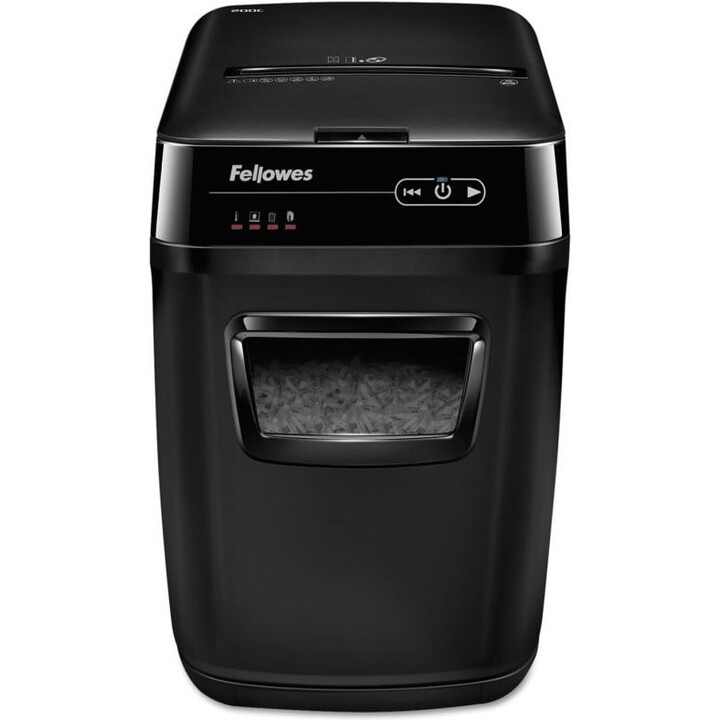 Fellowes AutoMax 200M - Automatic Micro-Cut Paper Shredder, 200 Sheets