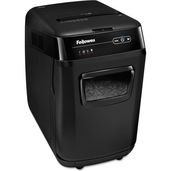 Fellowes AutoMax 200M - Automatic Micro-Cut Paper Shredder, 200 Sheets