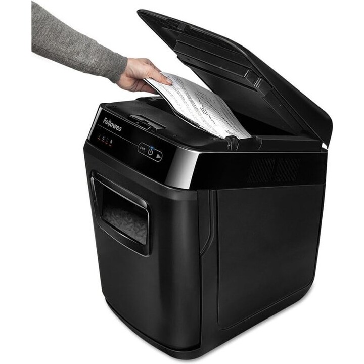 Fellowes AutoMax 200M - Automatic Micro-Cut Paper Shredder, 200 Sheets