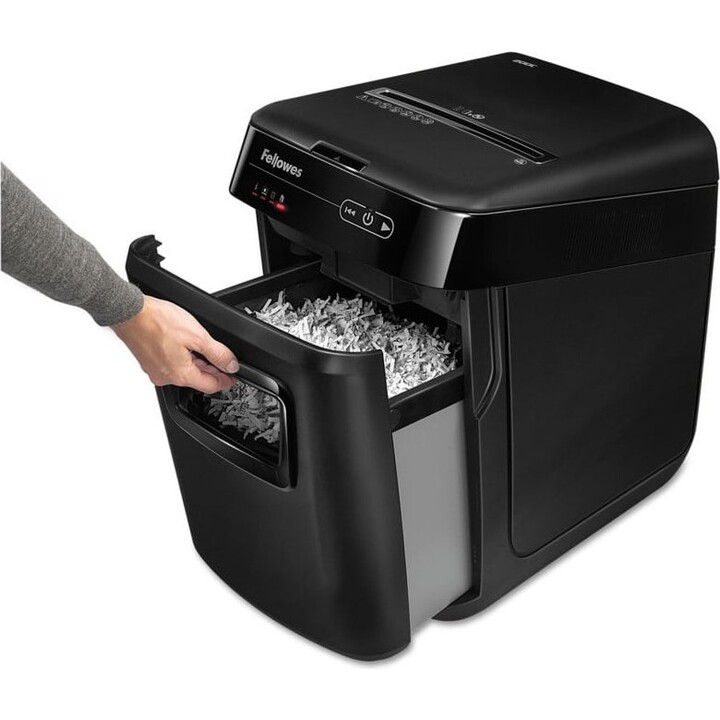 Fellowes AutoMax 200M - Automatic Micro-Cut Paper Shredder, 200 Sheets