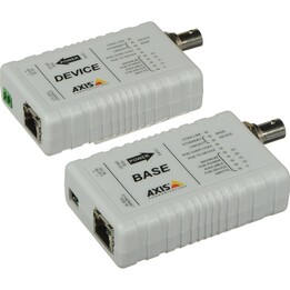 Axis T8640 PoE+ over Coax Adapter Kit (5026-401), AXIS T8641 Base + T8642 Device Unit