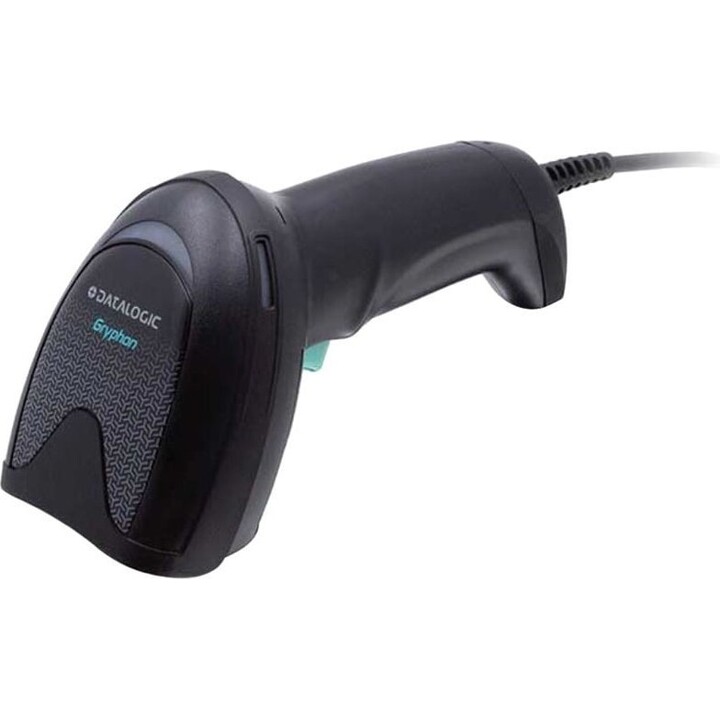 Gryphon GD4520 Kit - includes USB Cable - Handheld Barcode Scanner - 1D - 2D - Black