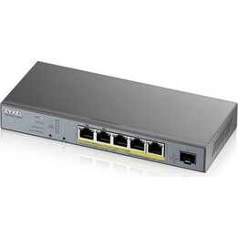 Zyxel GS1350-6HP Switch 6 Ports verwaltbar grau