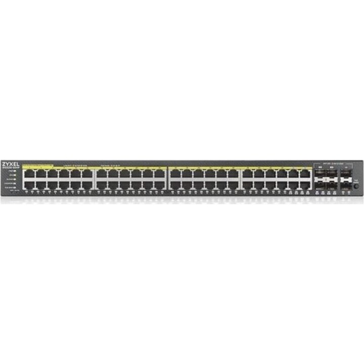 Zyxel GS2220-50HP-EU0101F Switch Managed L2 Gigabit Ethernet (10/100/1000) Power over Ethernet (PoE) Nero