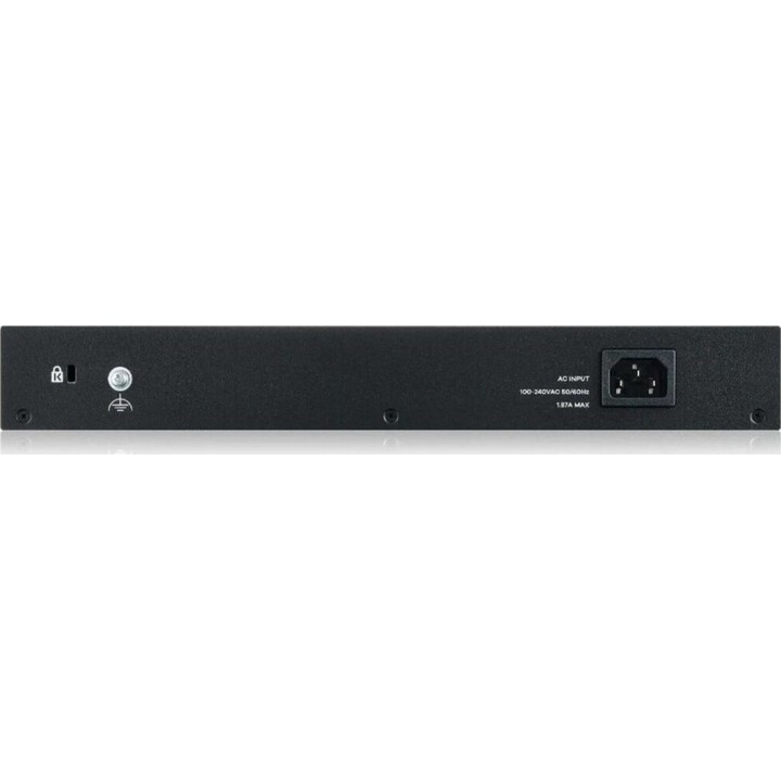 Zyxel GS1915-24EP Gestionado L2 Gigabit Ethernet (10/100/1000) Energía sobre Ethernet (PoE) 1U Negro