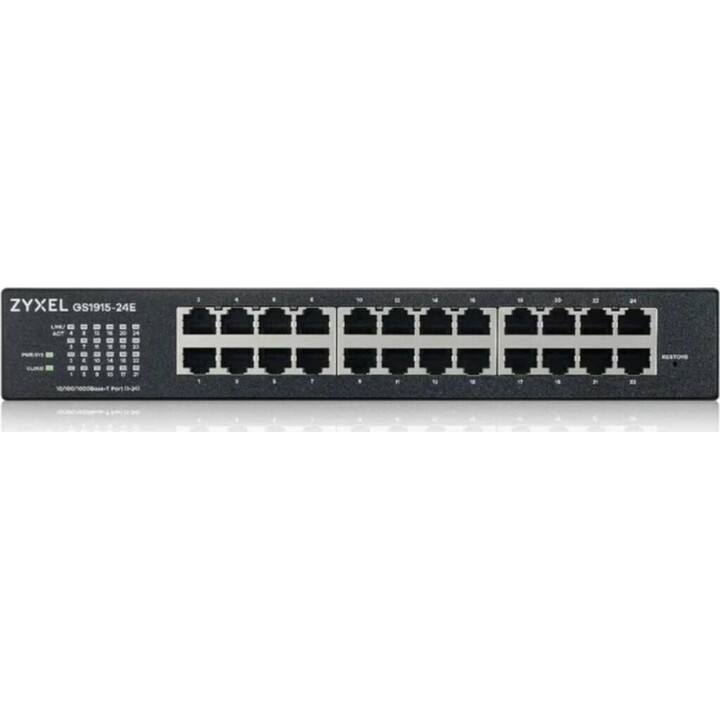 Zyxel GS1915-24E Managed L2 Gigabit Ethernet (10/100/1000) 1U Schwarz