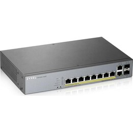 Zyxel GS1350-12HP-EU0101F commutateur réseau Géré L2 Gigabit Ethernet (10/100/1000) Connexion Ethernet, supportant l'alimentatio