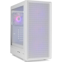 Caja Nox Semitorre Mesh Infinity Iota Argb Blanca Usb 3.0