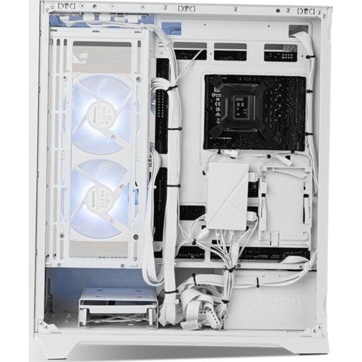PC Tower PC Case NOX Hummer ETHER Semitorre Gaming Curvo Cristal ATX USB-C Branco