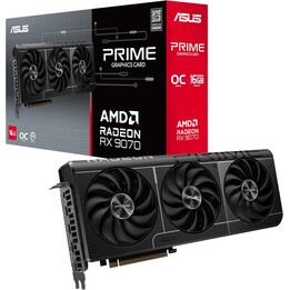 ASUS Prime Radeon RX 9070 16GB GDDR6 OC Edition PCI Express 5.0