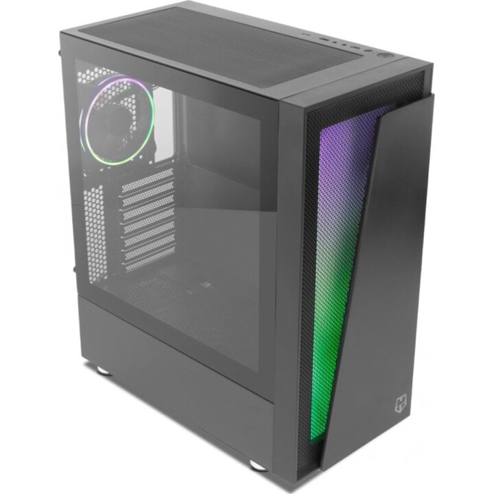 Nox Hummer Blaster PC Tower Vetro temperato USB 3.0 ARGB Nero