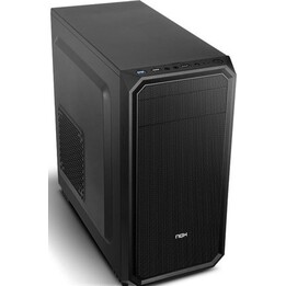 Nox Coolbay MX2 PC Tower, USB 3.0, Black, Metal Mesh Front Panel, High-Speed ​​USB 3.0