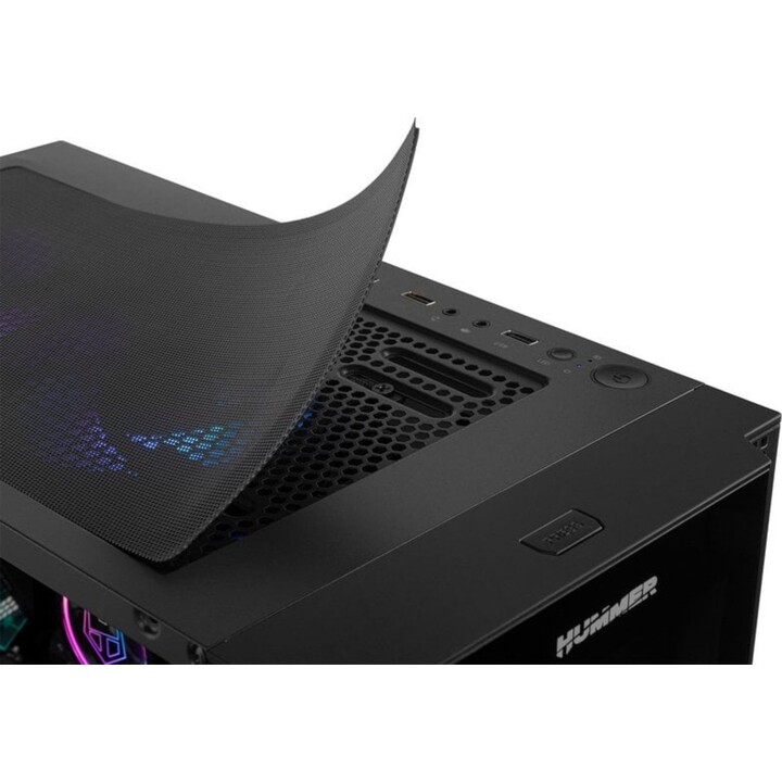 Tour PC Nox Hummer Horus ARGB E-ATX Verre Trempé USB 3.0 Noir