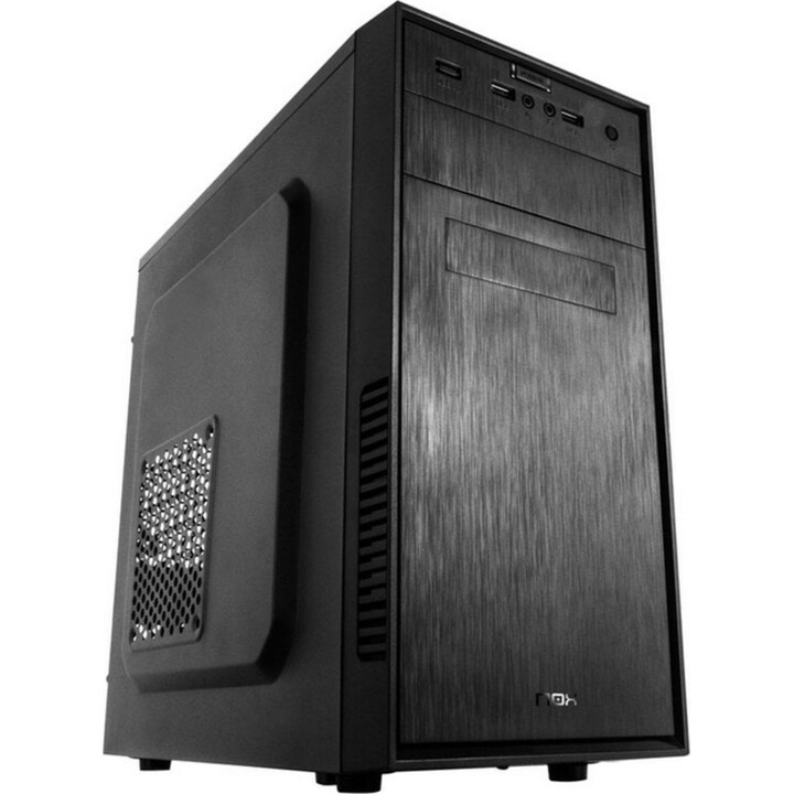 Torre PC Nox Forte USB 3.0 de alta velocidad Frontal acabado en brush