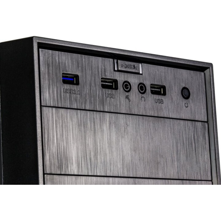 Torre PC Nox Forte USB 3.0 de alta velocidad Frontal acabado en brush