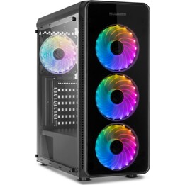Nox Hummer TGM ARGB PC Tower in vetro temperato USB 3.0