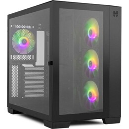 Tour PC Nox Hummer Astra ARGB avec verre trempé et USB 3.0 - Noir